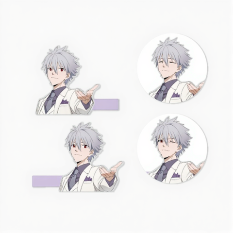 Kaworu Nagisa Exhibition / Hair Clip - Rebuild of Evangelion