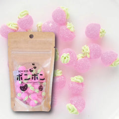 Kyoto Aoki Koetudo Mini Strawberry Bonbon Sugar Candy 50g │ japan
