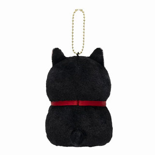 mofusand / Black Cat Mascot - Red Ribbon Back