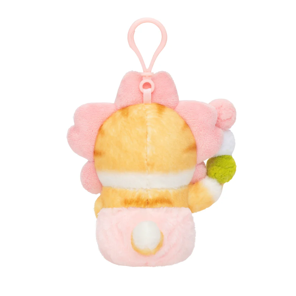 mofusand / Mascot - Dumplings over flowers Meow Back