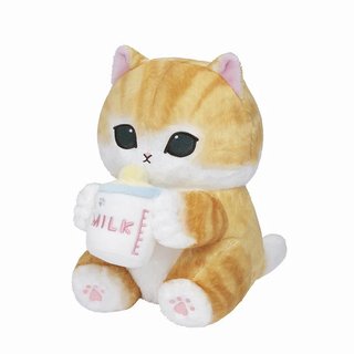 mofusand / Comes with a hood! Fluffy poncho nyan plush - Spoiled kuma Side