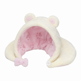 mofusand / Comes with a hood! Fluffy poncho nyan plush - Spoiled kuma poncho