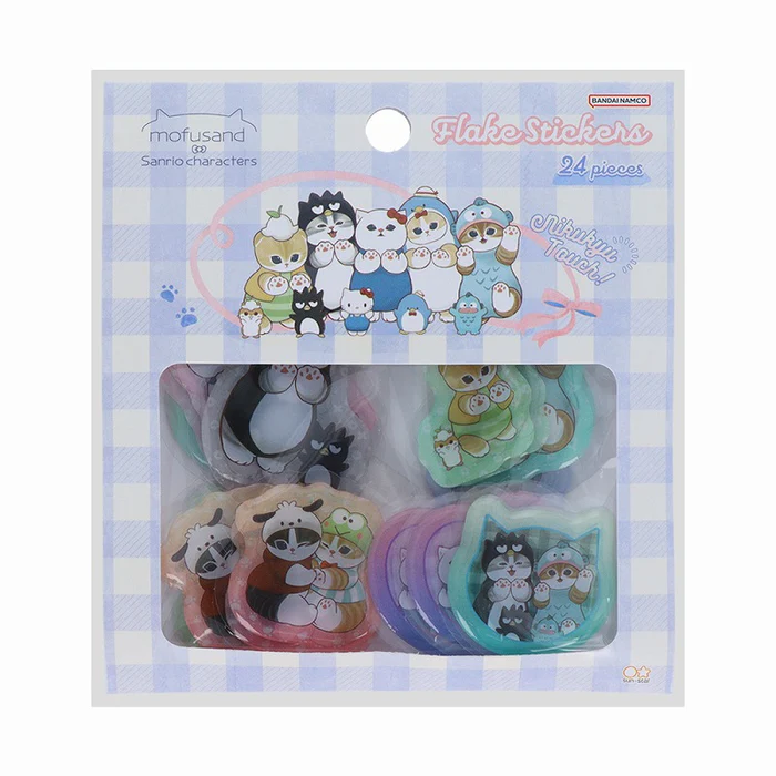 mofusand ÁESanrio Characters / Plump Sticker - Paw