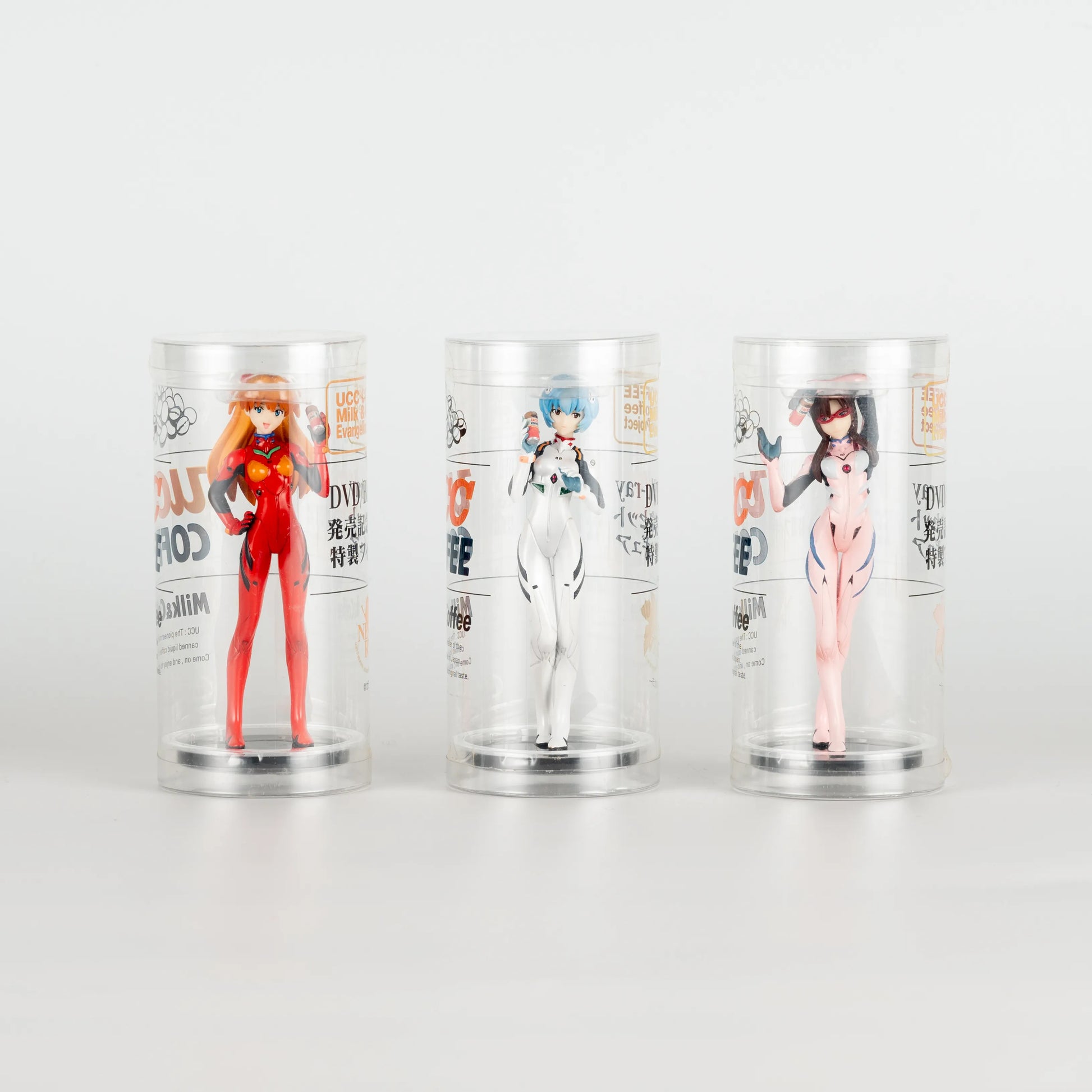 Neon Genesis Evangelion / UCC Coffee Figure - Rei & Asuka & Mari Neon Genesis Evangelion / UCC Coffee Figure - Rei & Asuka & Mari