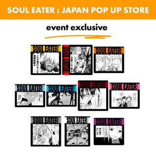 SOUL EATER / Acrylic Badge Set - Complete Box / Exclusive to Japanese pop-up store