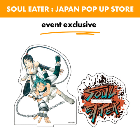 SOUL EATER / Acrylic Stand - Black☆Star & Tsubaki Nakatsukasa / Exclusive to Japanese pop-up store