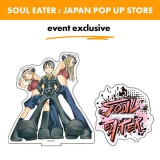 SOUL EATER / Acrylic Stand - Patti Thompson, Death The Kid & Liz Thompson / Exclusive to Japanese pop-up store