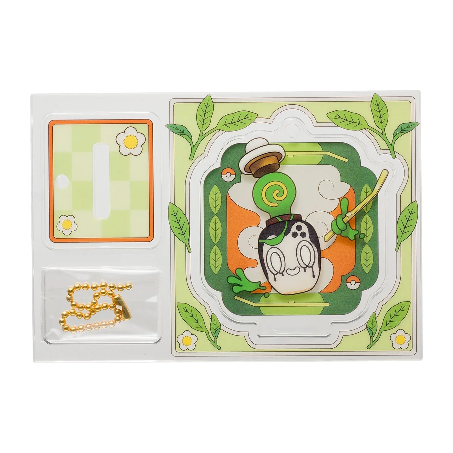 pok-mon-acrylic-charm-with-stand-collection-caf-poltchageist-poltchageist-sinistcha-pikachu-alcremie-rowlet-lilligant-blind-box04