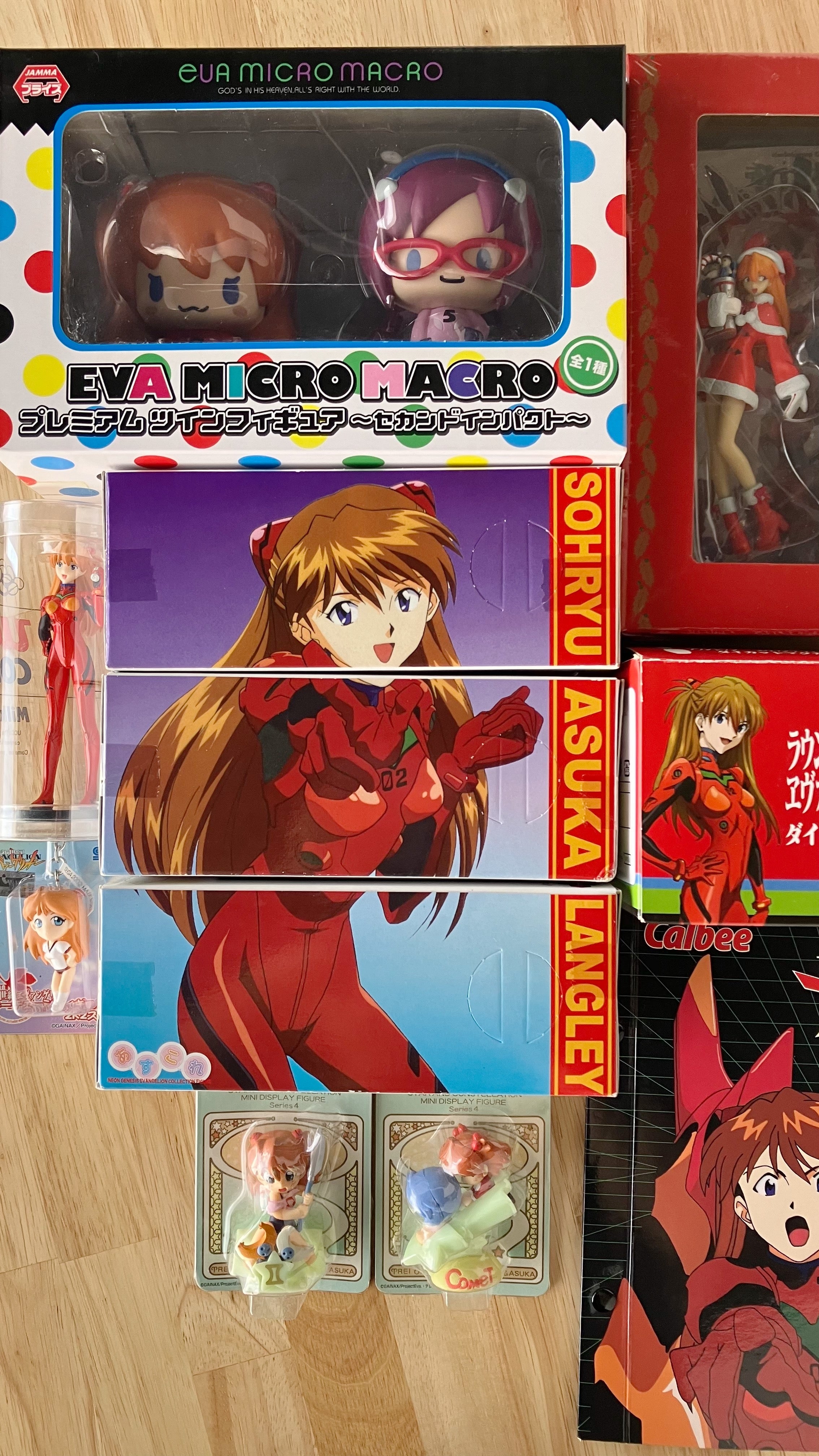 Neon Genesis Evangelion / Asuka Asucolle Figure Complete Set