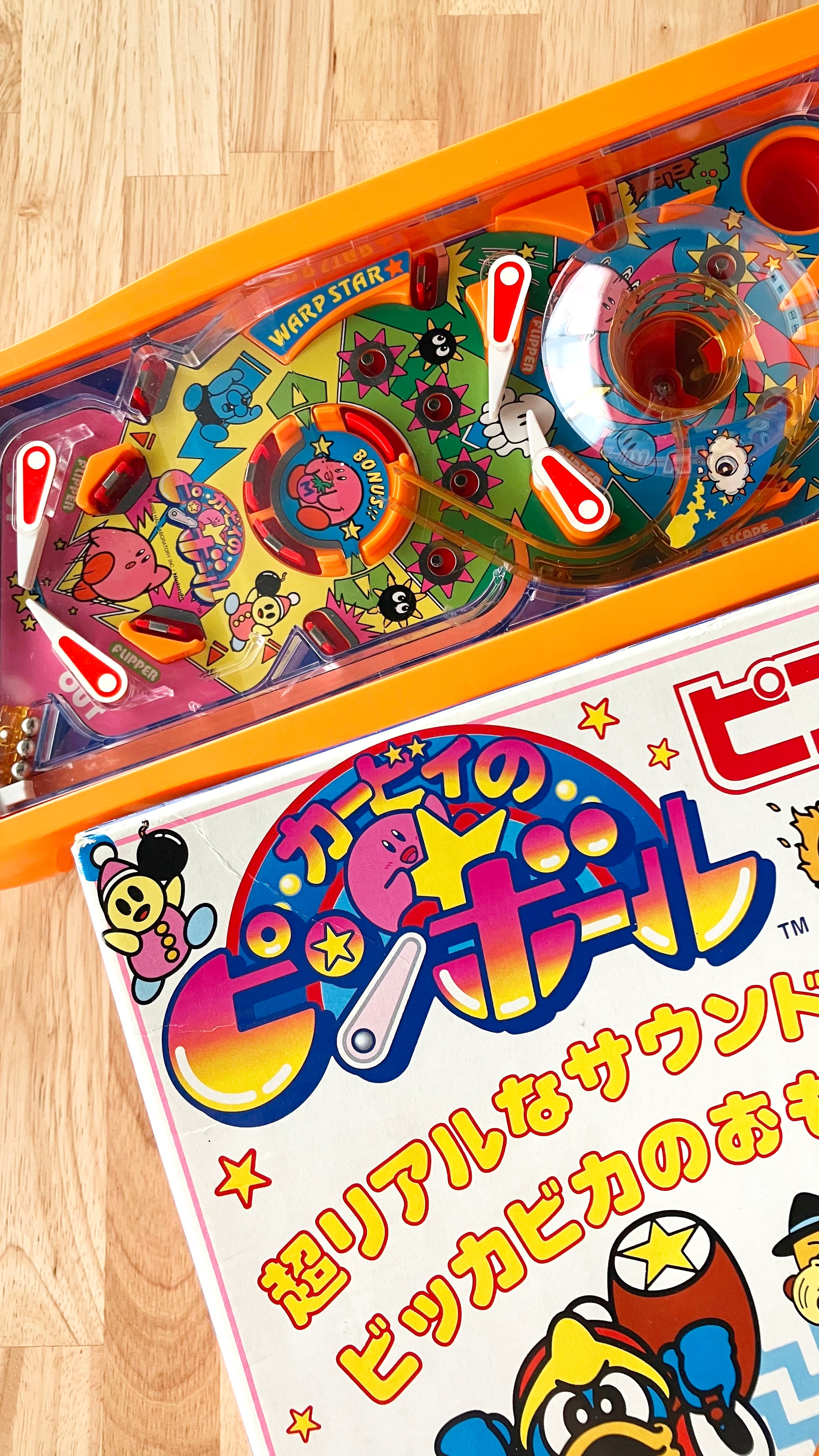 Kirby Tabletop Pinball Machine
