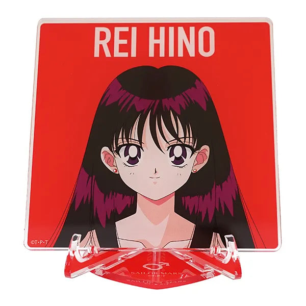 Sailor Moon Store Original / Acrylic Coaster & Stand Set - Sailor Mars