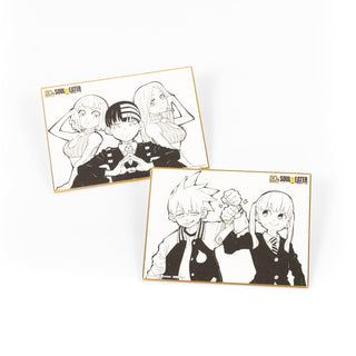 SOUL EATER 20th Anniversary Exhibition Limited Edition Mini Shikishi - Illustrated by Atsushi Okubo / Japan Exclusive Goods Front
