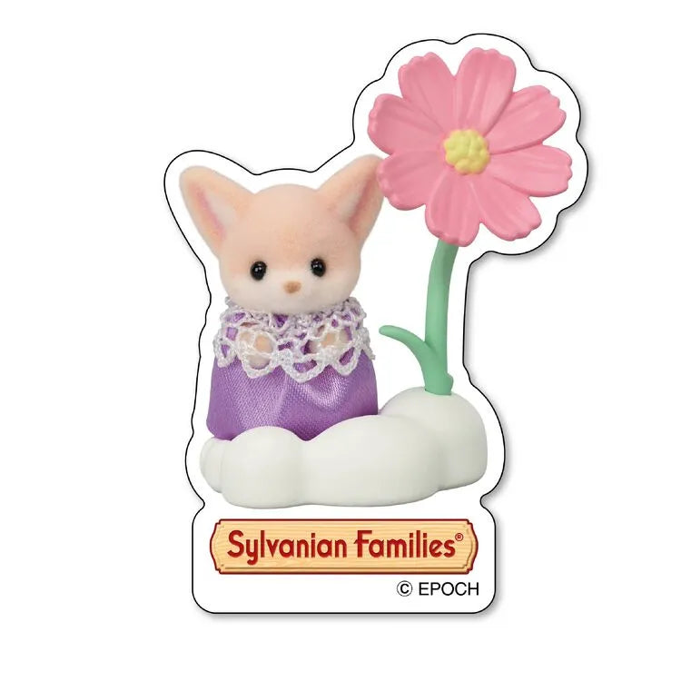 sylvanian-families-sticker-fennec-fox-baby-large-flower-japan-original01