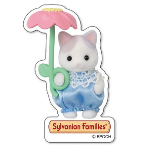 sylvanian-families-sticker-latte-cat-baby-flower-umbrella-japan-original01